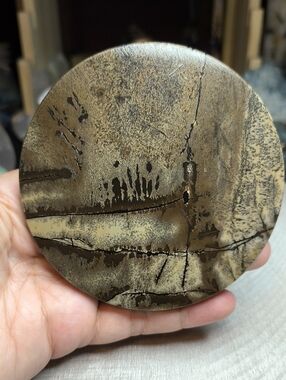 #18 Picture Jasper Dendritic Landscape Crystal Display Slab